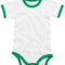 White / Kelly Green