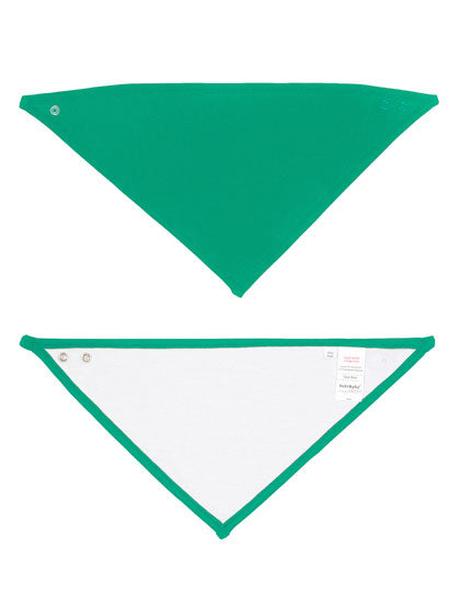 Babybugz - Bandana Bib - White / Kelly Green