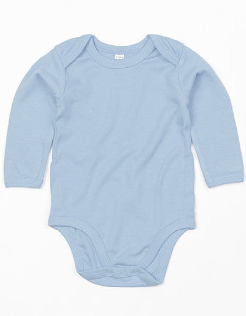 Babybugz - Baby Long Sleeve Bodysuit - Dusty Blue