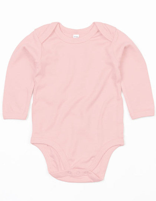 Babybugz - Baby Long Sleeve Bodysuit - Powder Pink