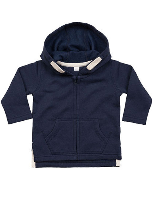 Babybugz - Baby Zipped Hoodie - Nautical Navy