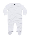Sleepsuit With Scratch Mitts