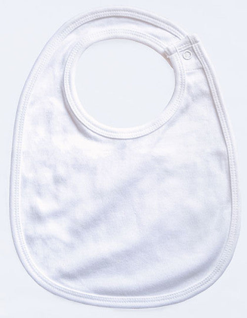 Babybugz - Single Layer Bib - White