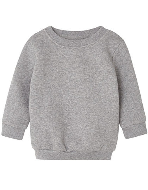 Babybugz - Baby Essential Sweatshirt - Heather Grey Melange