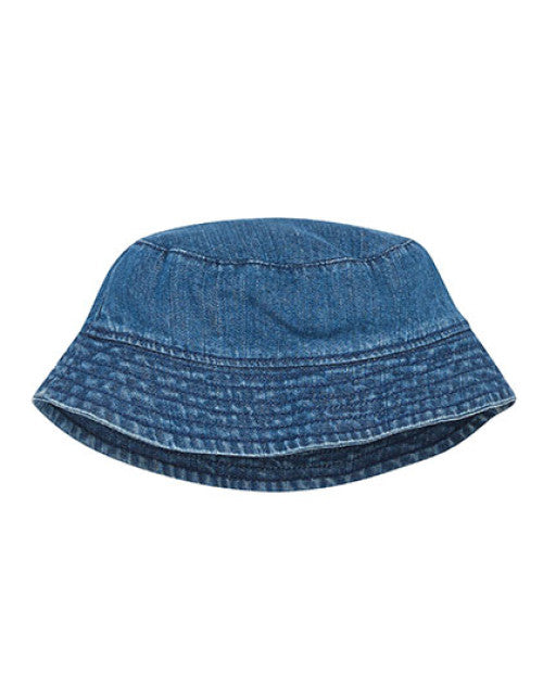 Babybugz - Baby Denim Bucket Hat - Denim Blue
