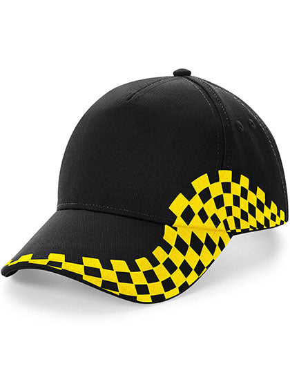 Beechfield - Grand Prix Pet – Black/Yellow