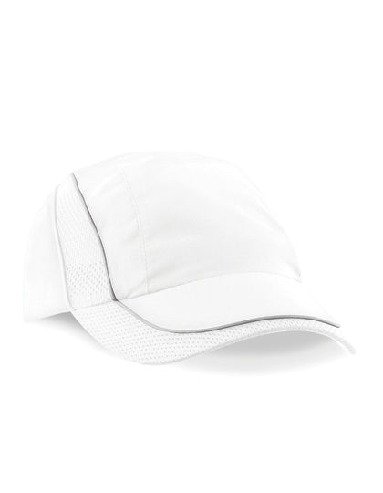 Beechfield - Coolmax® Flow Mesh Cap - White One Size (uitverkoop)