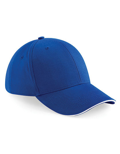 Beechfield - Athleisure 6 Panel Pet  - Bright Royal/White
