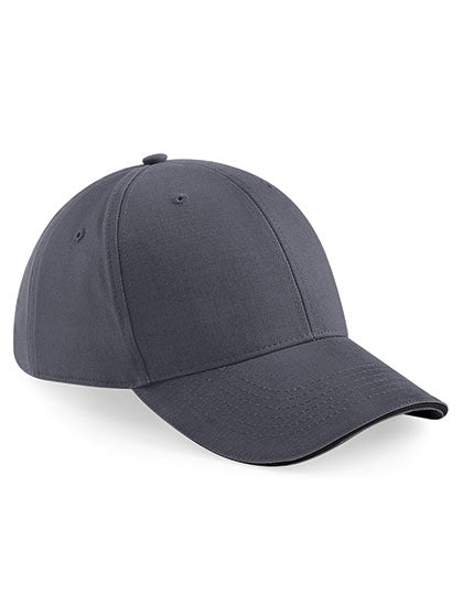 Beechfield - Athleisure 6 Panel Pet  - Graphite Grey/Black