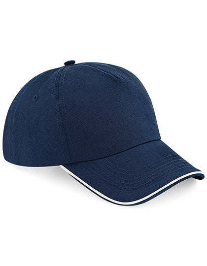 Beechfield - Authentic 5 Panel Pet - French Navy/White