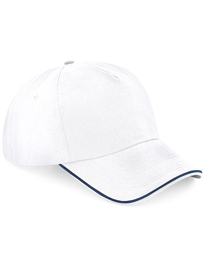Beechfield - Authentic 5 Panel Pet - White/French Navy
