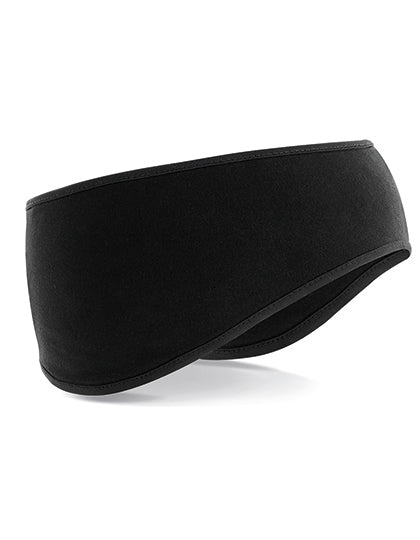Beechfield - Softshell Sports Tech Hoofdband - Black
