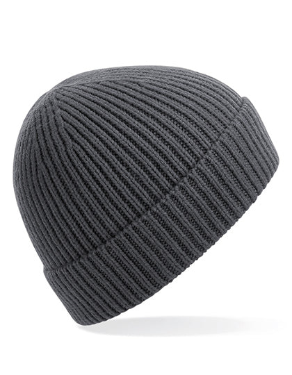 Beechfield - Engineered Geribbelde Muts - Graphite Grey