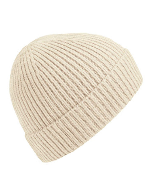 Beechfield - Engineered Knit Ribbed Beanie - Oatmeal