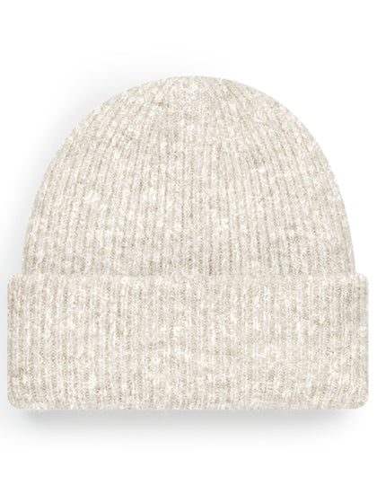 Beechfield - Cosy Ribbed Mutsen - Almond Marl
