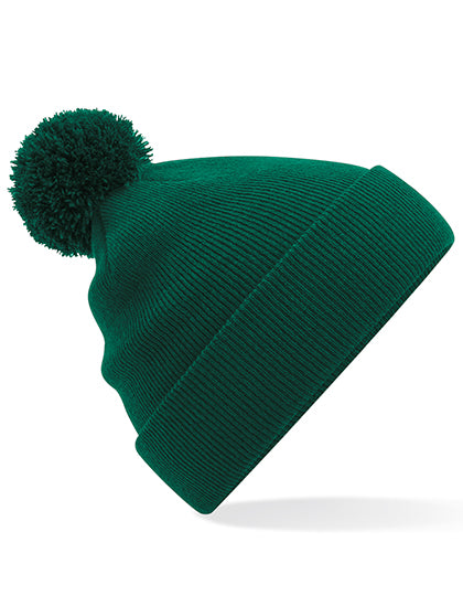 Beechfield - Original Pom Pom Muts - Bottle Green