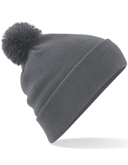 Beechfield - Original Pom Pom Muts - Graphite Grey