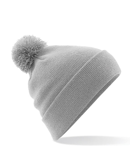 Beechfield - Original Pom Pom Muts - Light Grey