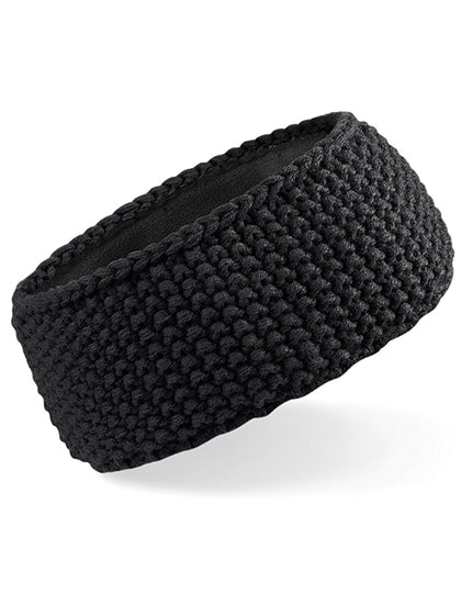 Beechfield - Slopeside Waffle Hoofdband - Black