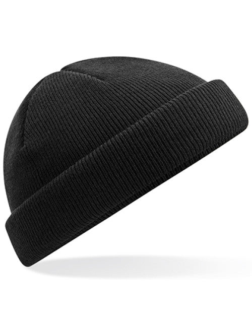Beechfield - Recycled Mini Fisherman Beanie - Black
