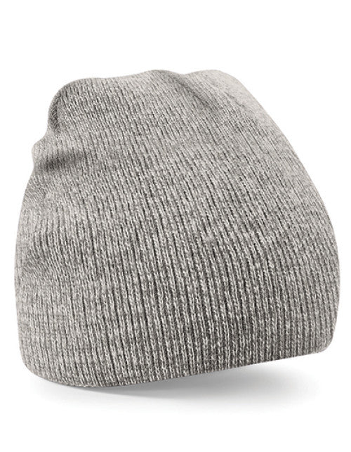 Beechfield - Original Pull-On Beanie - Heather Grey