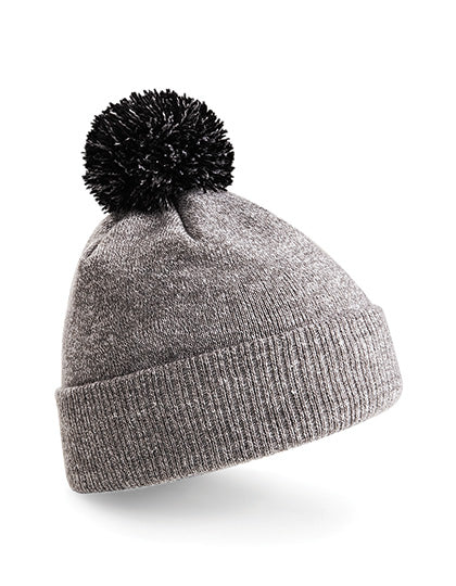 Beechfield - Snowstar Muts - Heather Grey/Black