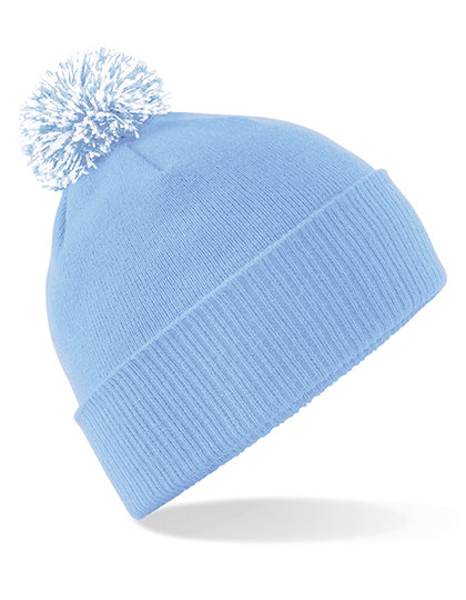 Beechfield - Snowstar Muts - Sky Blue/White