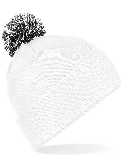 Beechfield - Snowstar Muts - White/Black