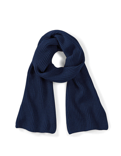 Beechfield - Metro Knitted Sjaal - French Navy