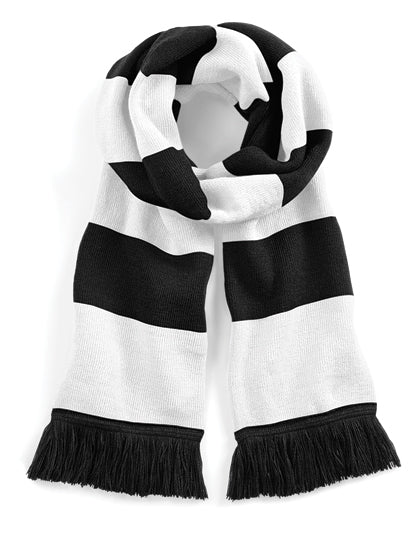 Beechfield - Stadion Sjaal - Black/White