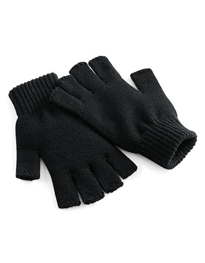 Beechfield - Vingerloze Handschoenen- Black