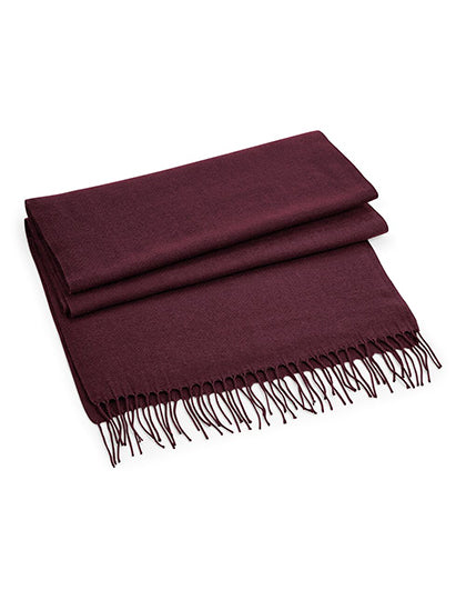 Beechfield - Classic Geweven Sjaal - Burgundy