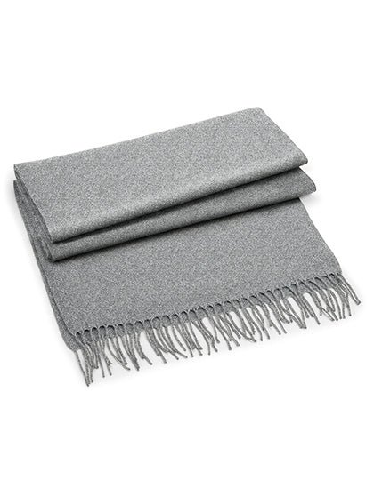 Beechfield - Classic Geweven Sjaal - Heather Grey