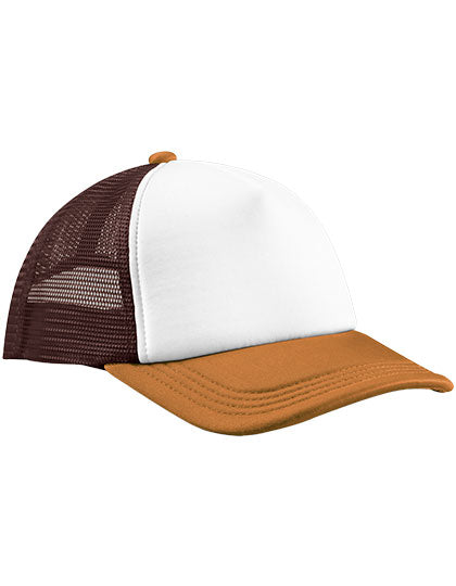 Beechfield - Retro 5 Panel Pet - Chocolate/Dark Amber