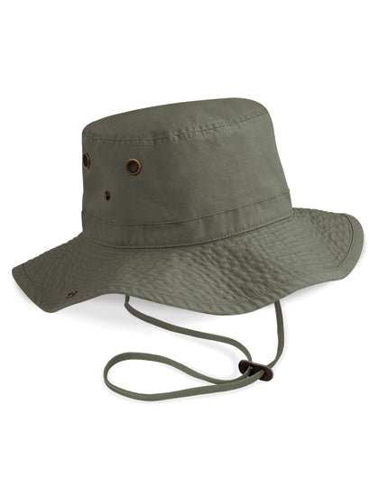 Beechfield - Outback Bucket Hoed - Olive Green