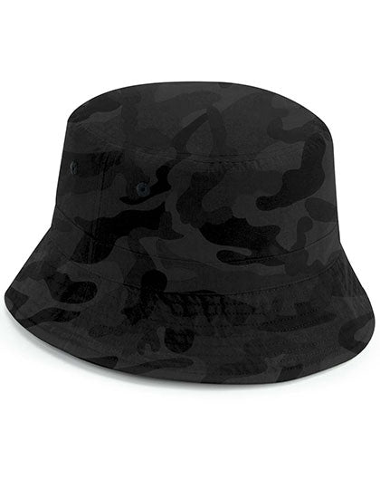 Beechfield - Recycled Polyester Bucket Hoed - Midnight Camo