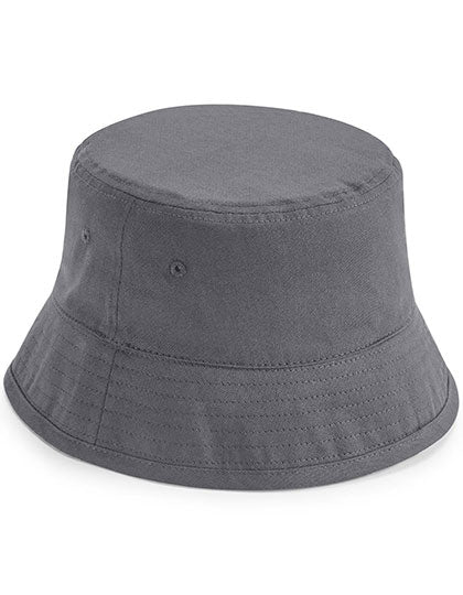 Beechfield - Organic Cotton Bucket Hoed - Graphite Grey