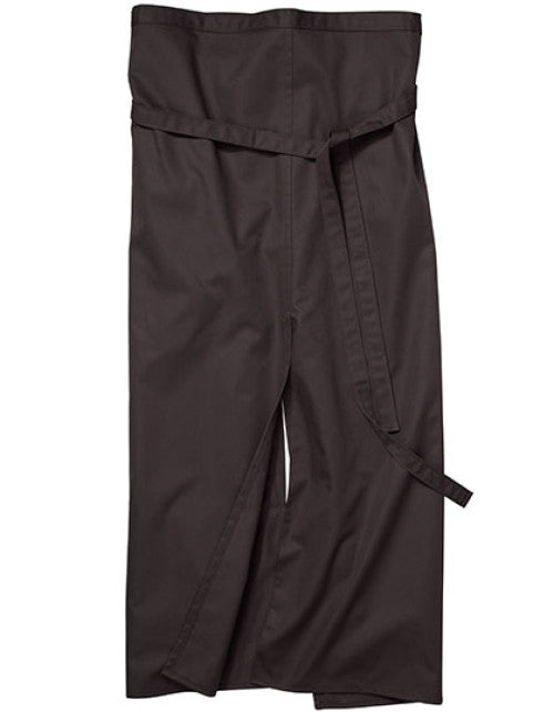 CG Workwear - Slit Apron Milano 100 x 100 cm - Chocolate