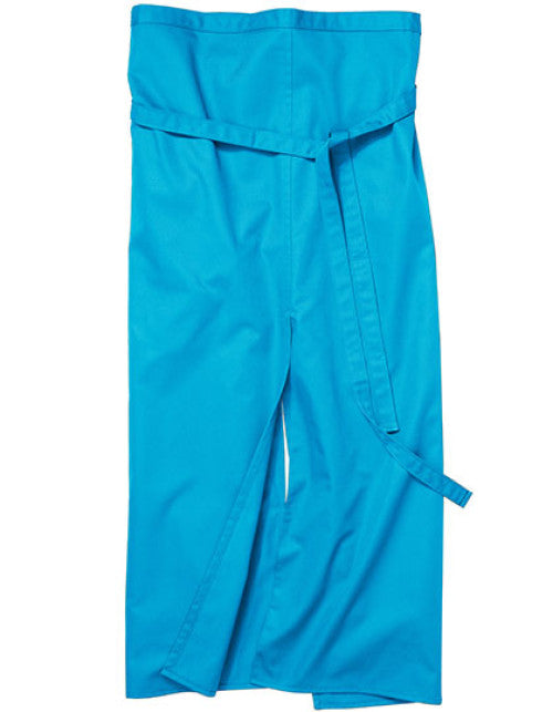 CG Workwear - Slit Apron Milano 100 x 100 cm - Turquoise