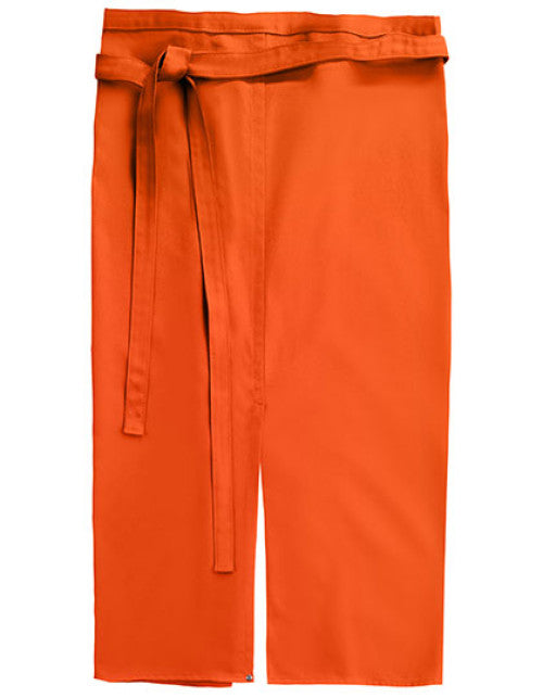 CG Workwear - Slit Apron Milano 80 x 100 cm - Pumpkin