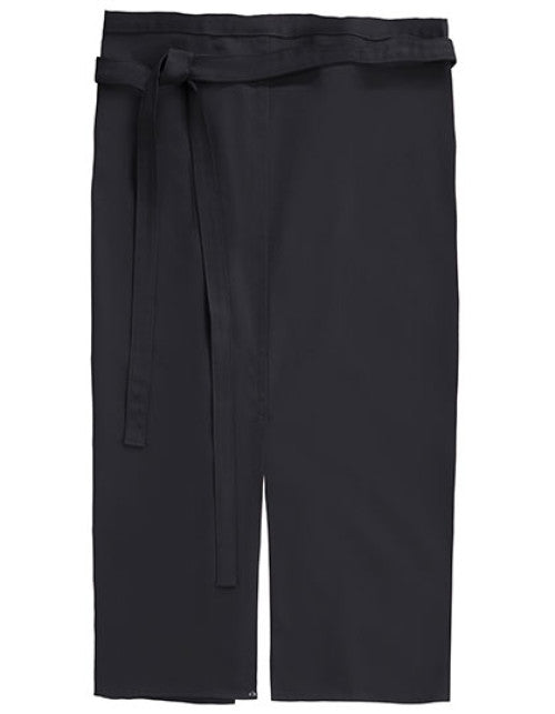 CG Workwear - Slit Apron Milano 80 x 100 cm - Raven