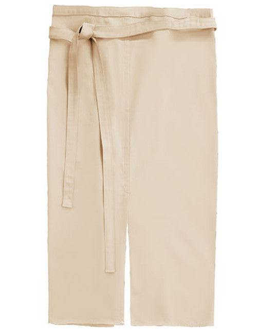 CG Workwear - Slit Apron Milano 80 x 100 cm - Sand