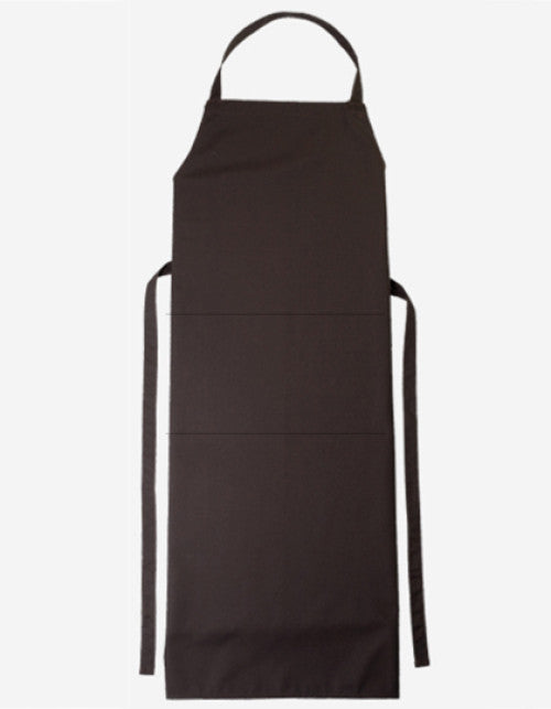 CG Workwear - Bib Apron Verona Classic Bag 90 x 75 cm - Chocolate