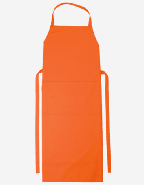 CG Workwear - Bib Apron Verona Classic Bag 90 x 75 cm - Pumpkin