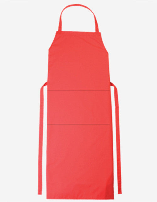 CG Workwear - Bib Apron Verona Classic Bag 90 x 75 cm - Red
