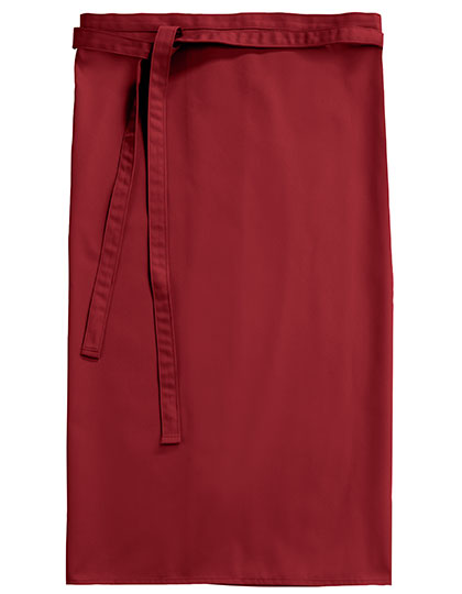 CG Workwear - Bistro Apron Roma 80 - Regency Red