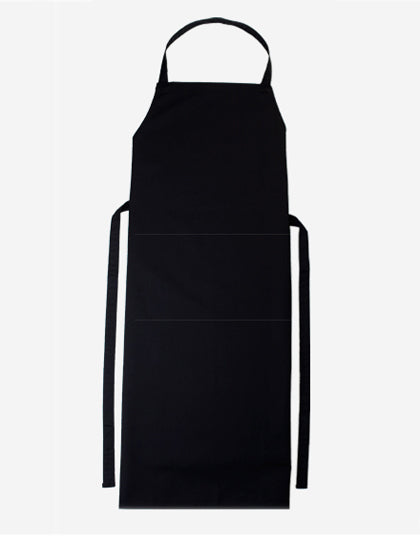 CG Workwear - Bib Apron Verona 110 x 75 cm - Black