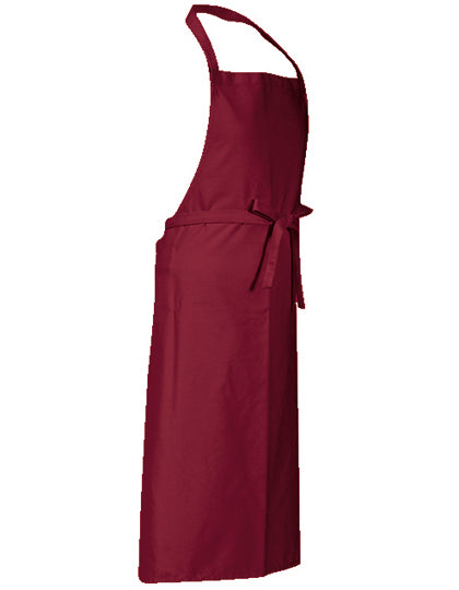 CG Workwear - Bib Apron Verona 110 x 75 cm - Regency Red
