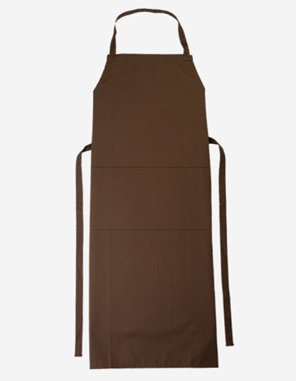 CG Workwear - Bib Apron Verona 110 x 75 cm - Toffee