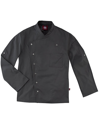 CG Workwear - Men´s Chef Jacket Turin Classic - Raven